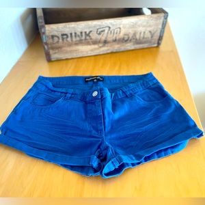 Blues Jean shorts